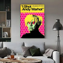 A-Andy W-Warhol Wall Art, HD Canvas Print Poster, Suitable for Cafe, Bar, Home, Living Room, Gaming Room Decoration