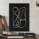 Abstract Bohemian Wall Art Poster HD art sticky wall waterproof home living room bedroom bar aesthetic decoration
