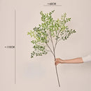 Artificial single branch3Artificial Green Plants with Simulated Forsythia, Forest Style, for Home and Hotel Decoration