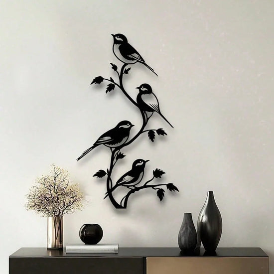 Iron Wall Art, Vintage Industrial Metal Wall Decor for Living Room, Waterproof Antique Rustic Home Decor, Easy Install Housewarm