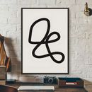 Abstract Bohemian Wall Art Poster HD art sticky wall waterproof home living room bedroom bar aesthetic decoration