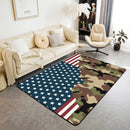 American Flag Area Rugs for Living Room Non-Slip USA Carpet Adult Yoga Mats Bedroom Dorm Bathroom Decor Rugs Bedside Floor Mat