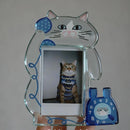 Photo Frame 3-inch Pet Photo Frame Cute Style Acrylic Photo Display Collection Frame Creative Home Office Desktop Decoration