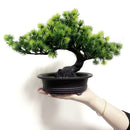 Artificial Plant Greenery Fake Bonsai Tree Indoor Bookshelf Desk Bathroom Farmhouse Decor Home Room Office Decoration Fake Plant