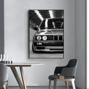 Modern Fashion Wall Art Simple Black and White Luxury Car HD Canvas Poster Prints Home Bedroom Living Room Decoration Mural