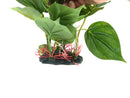 Artificial Aquarium Decor Plants Plastic Aquatic Plant with large green leaves Underwater Plants Fish tank aquatic plant adorn