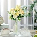 6 Transparent Modern Small Vases - for Decorating Wedding Tables and Dining Rooms, Transparent Vases, Home Tabletop Decoration, Windowsill Decoration, Flower Arrangement Containers, Shatterproof and Durable